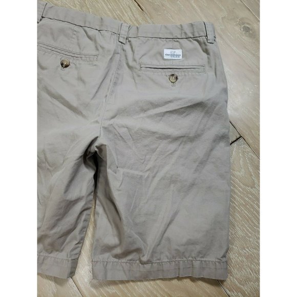 Vineyard Vines Boys Size 16 YOUTH Bermuda Shorts 100% Cotton Khaki Tan - Picture 7 of 8